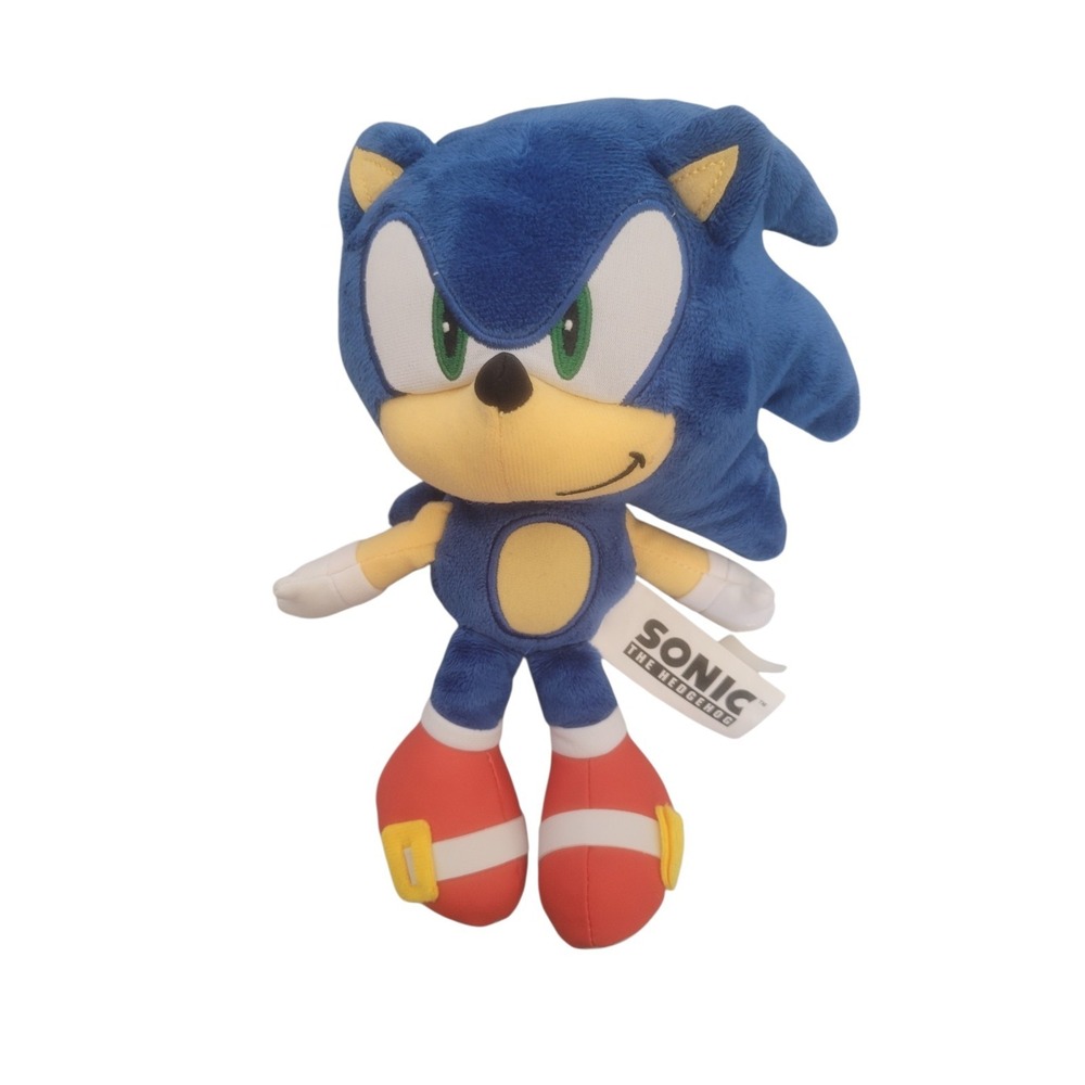 Sonic The Hedgehog Plush Toy - 9‎ Inch Very Good